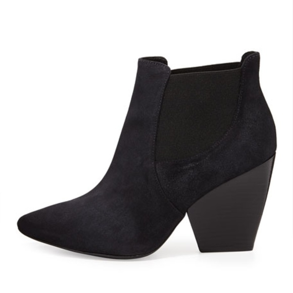 Pour la Victoire Allena Pointed Suede Ankle Boot - Picture 1 of 8